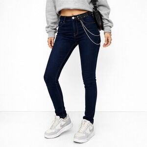Levi's 311 Shaping Skinny Jeans‎ Dark Wash Denim Womens Sz 30x30 Minimalist